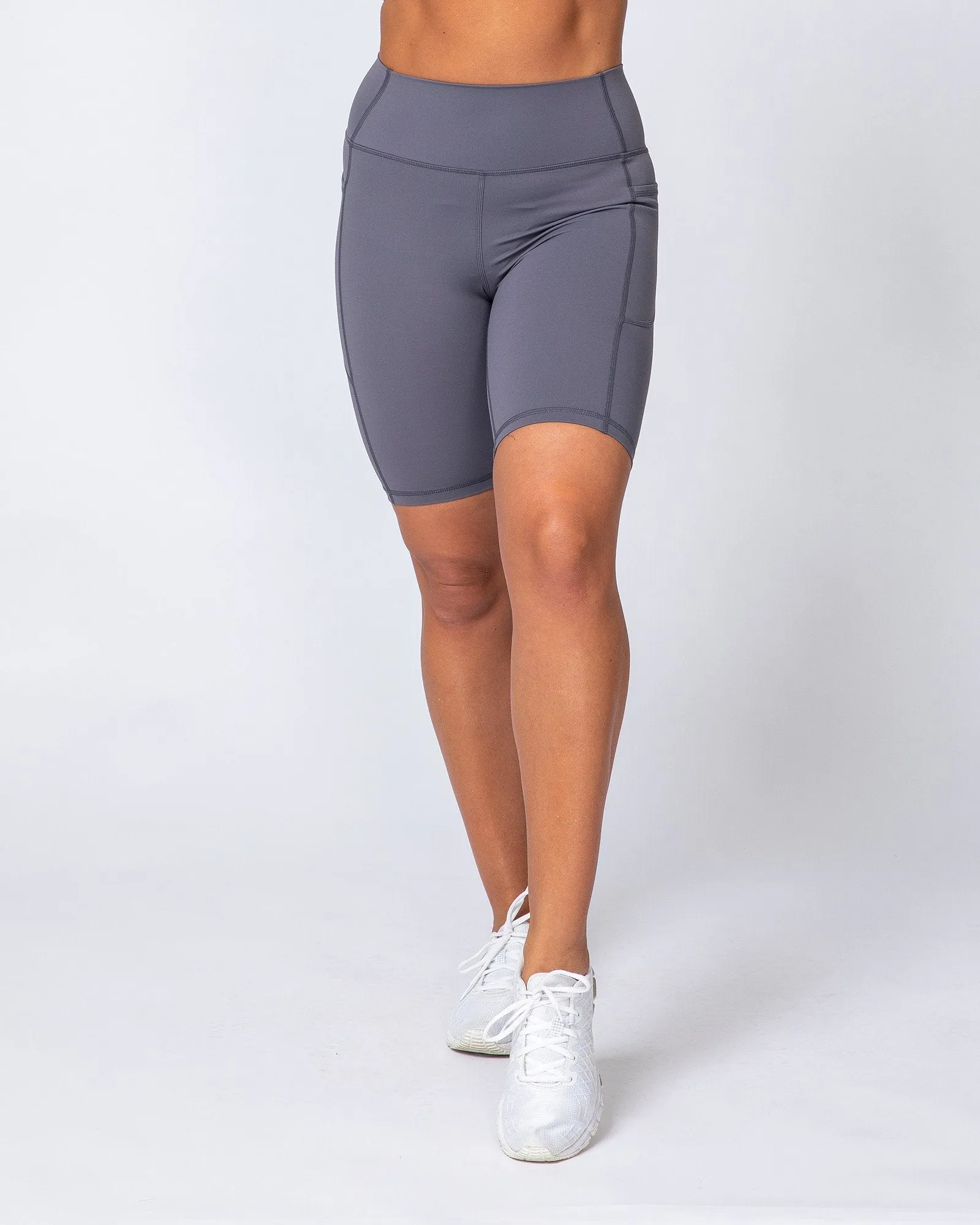 Motion Pocket Referee Shorts - Sleet Grey