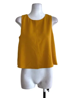 Mustard Sleeveless Top TTR