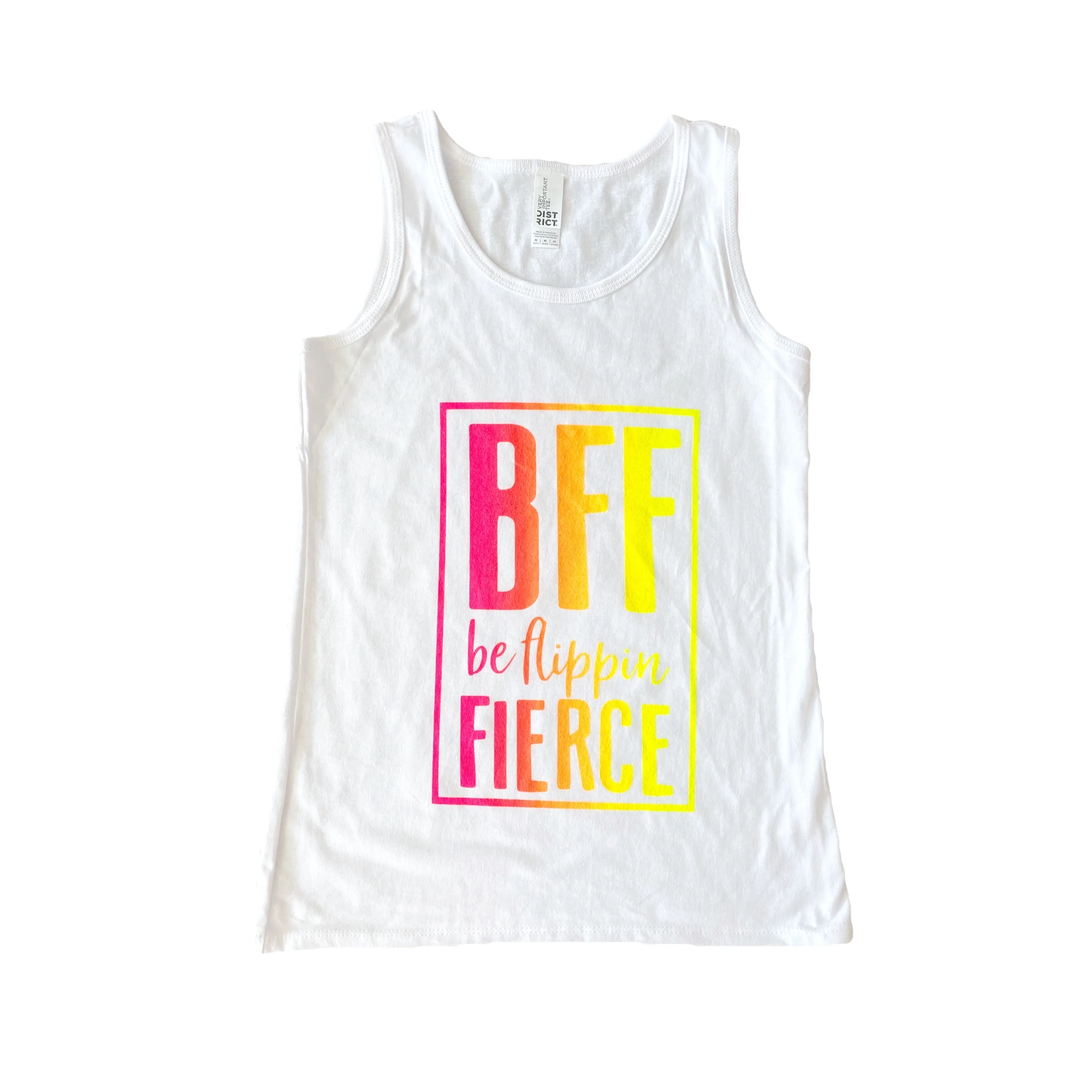 Neon Sunrise Logo Tank