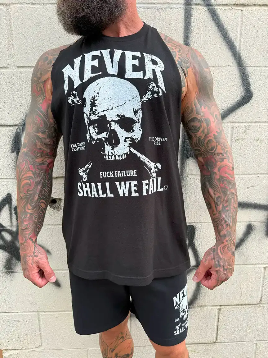 NEVER STRINGER TANK TOP