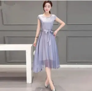 New Fashion Spring Summer V-Neck Short Sleeve Dress Slim Fashion Office Business Evening Elegant Solid Silk Dresses