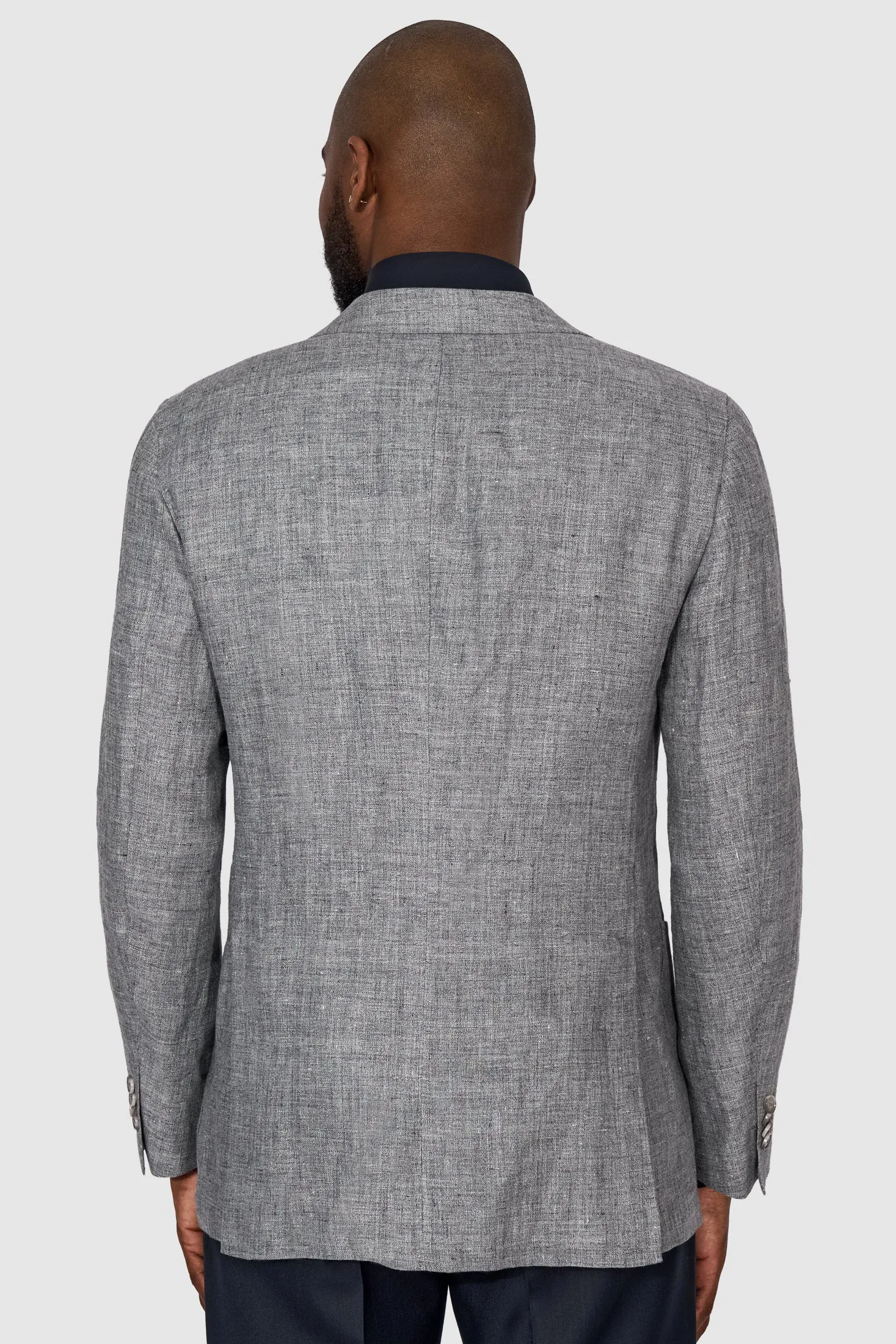 New Suitsupply Havana Gray Pure Linen Half Lined Blazer - Size 36R, 38R, 40R, 42R, 42L, 44R, 46R