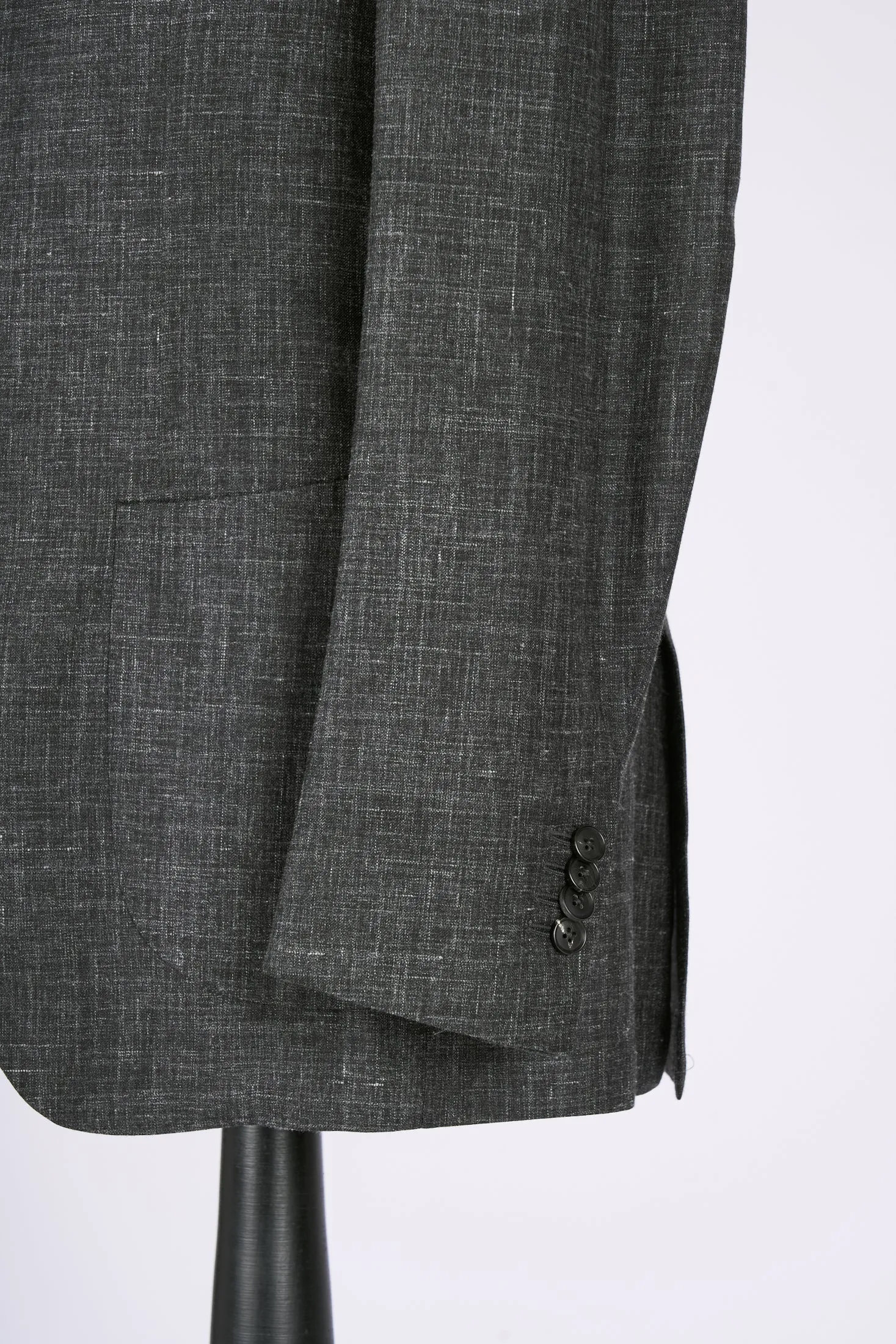 New Suitsupply Lazio Gray Silk, Cashmere, Linen Unconstructed Lightweight Blazer - Size 38R, 40R, 42R, 44R