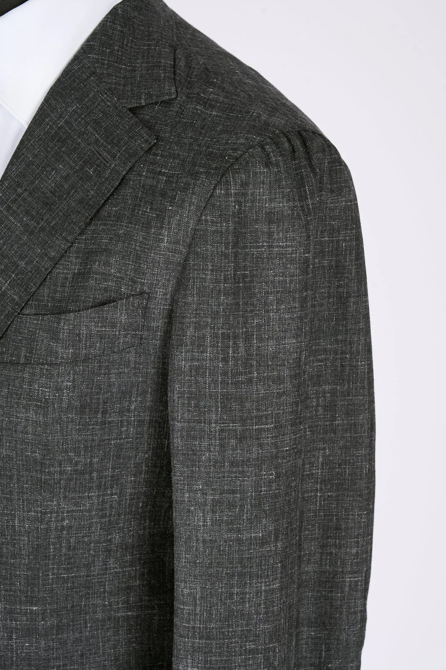 New Suitsupply Lazio Gray Silk, Cashmere, Linen Unconstructed Lightweight Blazer - Size 38R, 40R, 42R, 44R