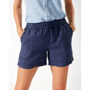 NEW TOMMY BAHAMA linen short in navy