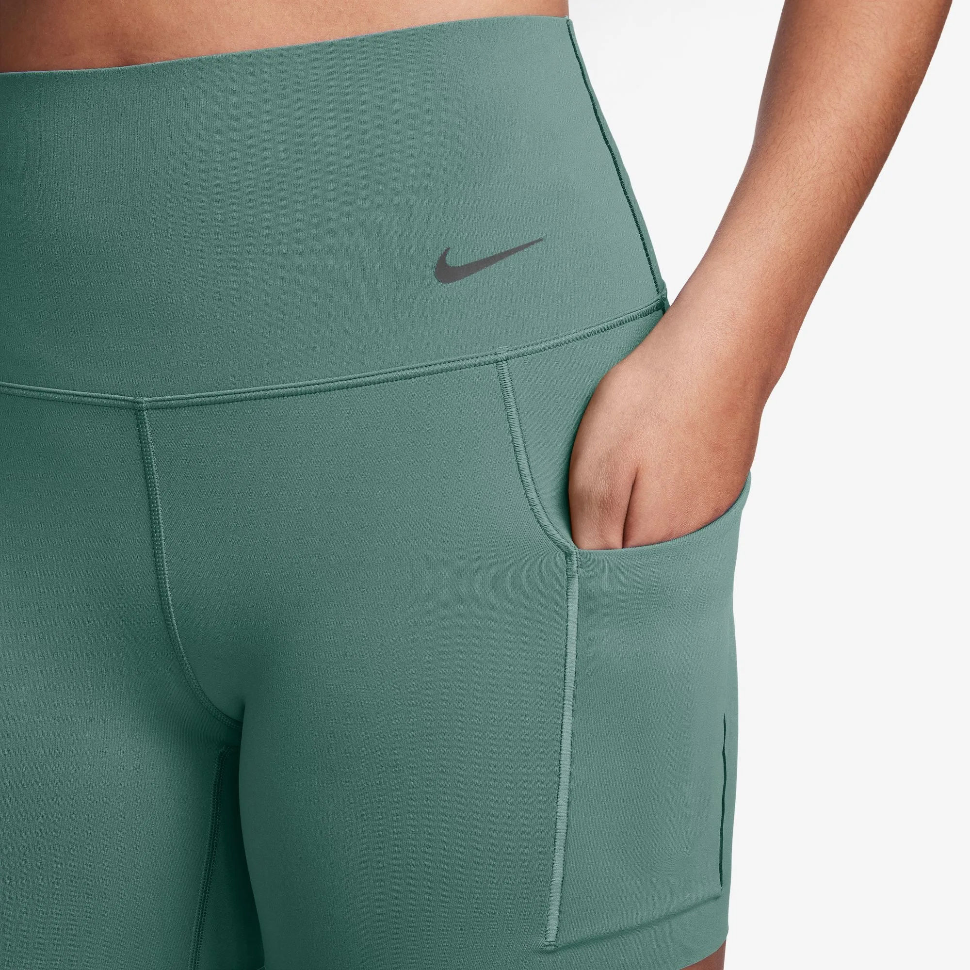 Nike - Medium-Support High-Waisted 5" Biker Shorts - Femme