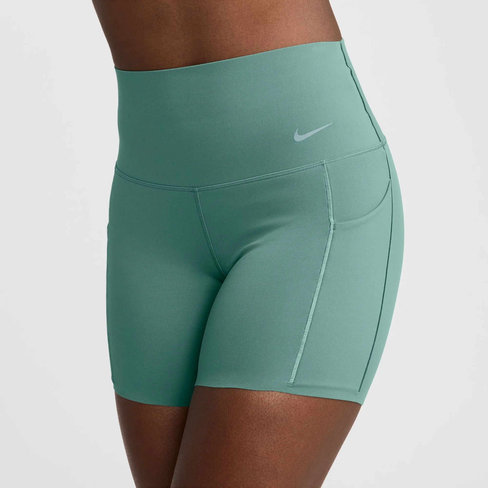 Nike - Medium-Support High-Waisted 5" Biker Shorts - Femme