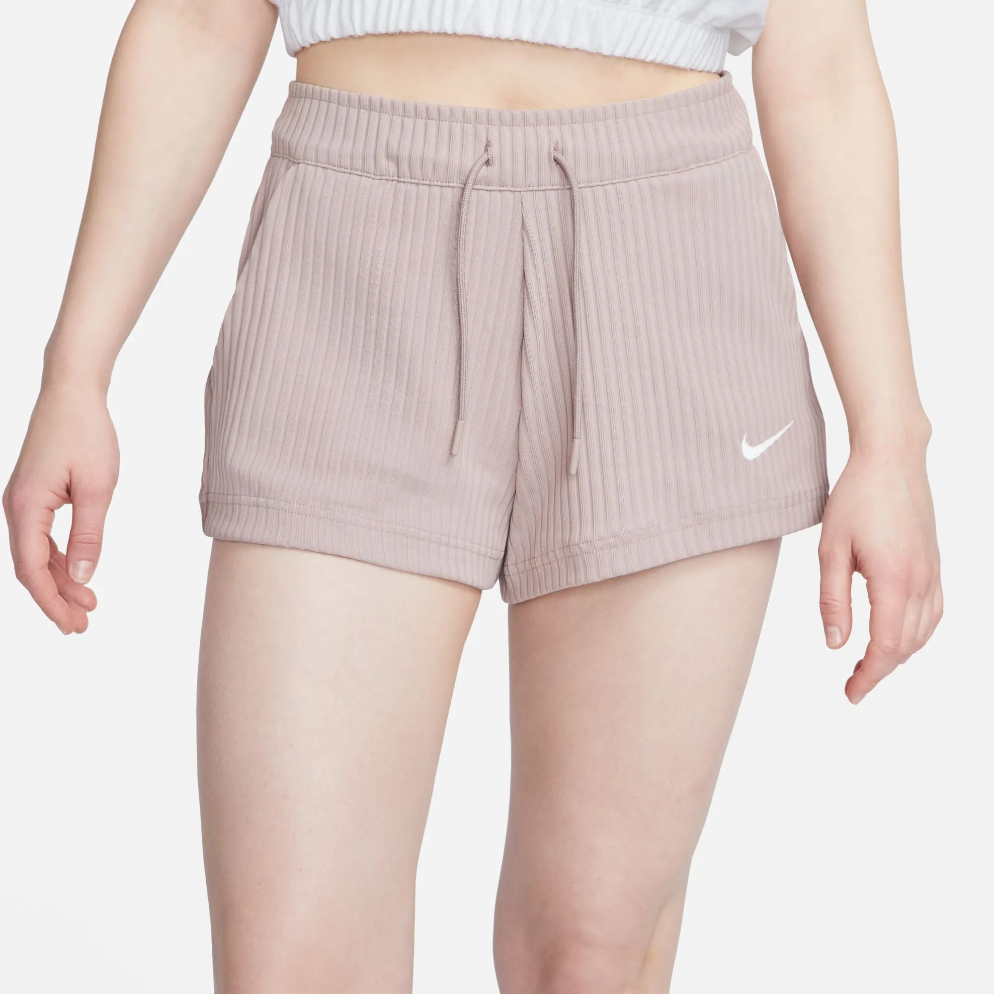 Nike Sportswear Women's High-Waisted Ribbed Jersey Shorts