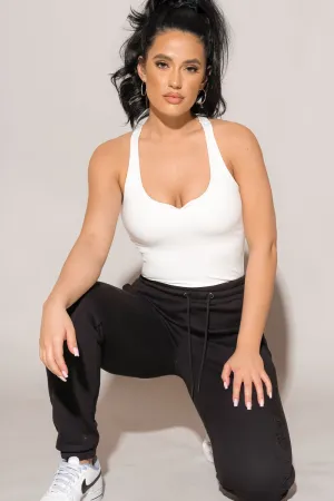 Notched Tank - Creme