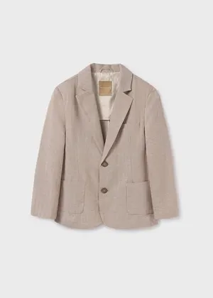 Nukutavake Mayoral Linen-Blend Blazer 6485