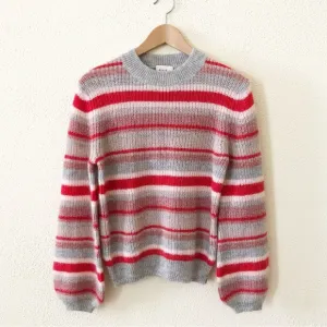 NWOT Aritzia Little Moon Mohair Blend Striped Sweater XS