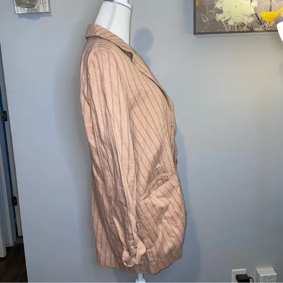 NWOT Free People We the Free Linen Blazer