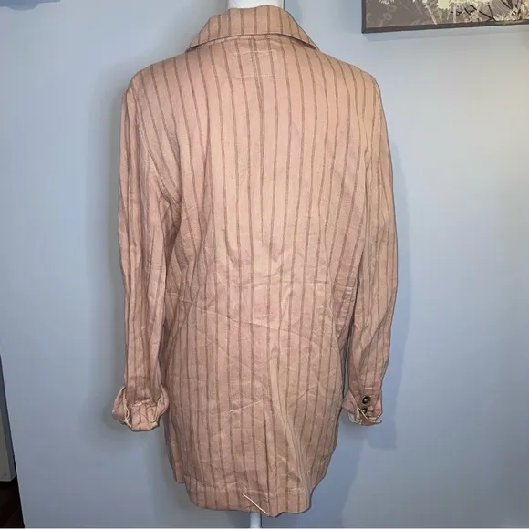NWOT Free People We the Free Linen Blazer