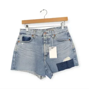 NWT AG Jeans High Rise Wedgie Contour 360° Denim Alexxis Short Size 28