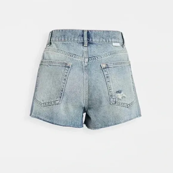 NWT Boyish &quot;The Cody&quot; High Rise Rigid Distressed Cut Off Denim Shorts
