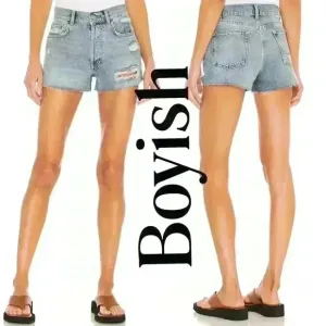 NWT Boyish &quot;The Cody&quot; High Rise Rigid Distressed Cut Off Denim Shorts