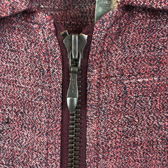 NWT FLAX LINEN ZIP JACKET BLAZER