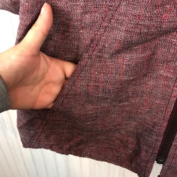 NWT FLAX LINEN ZIP JACKET BLAZER
