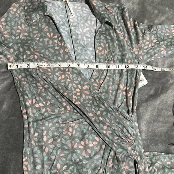 NWT Free People Shayla Floral Long Sleeve Wrap Dress