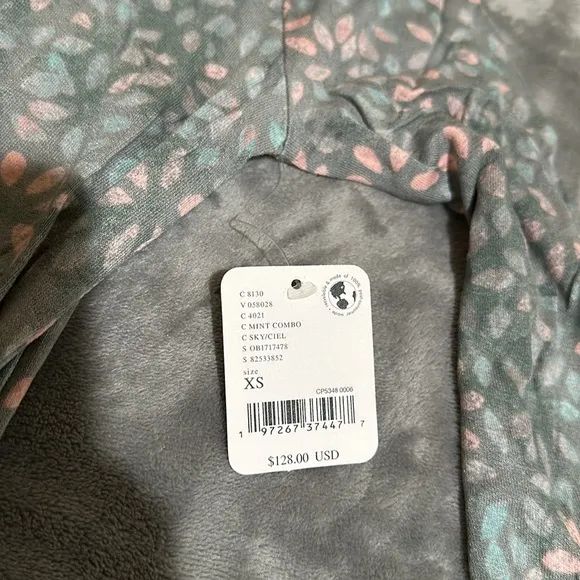 NWT Free People Shayla Floral Long Sleeve Wrap Dress