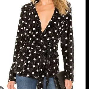 NWT House of Harlow x Revolve Polka Dot Sequin Blazer