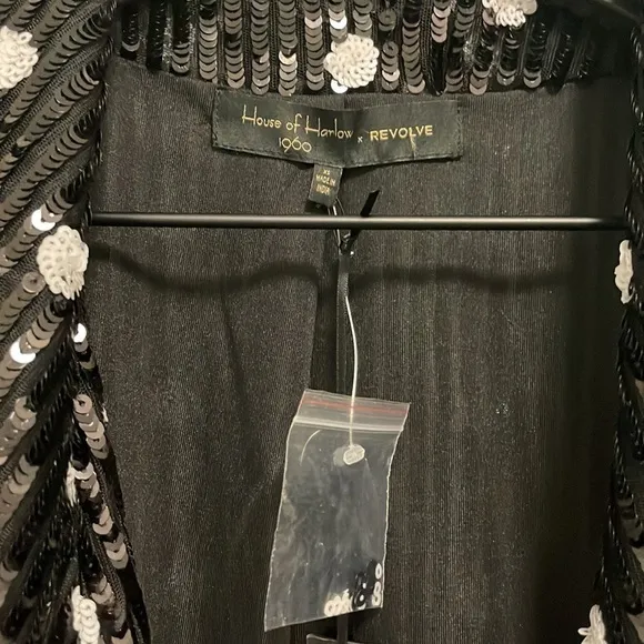 NWT House of Harlow x Revolve Polka Dot Sequin Blazer