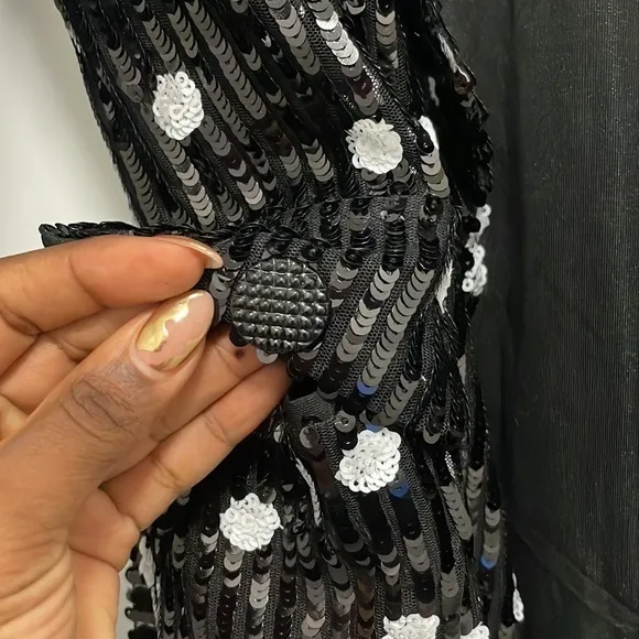 NWT House of Harlow x Revolve Polka Dot Sequin Blazer