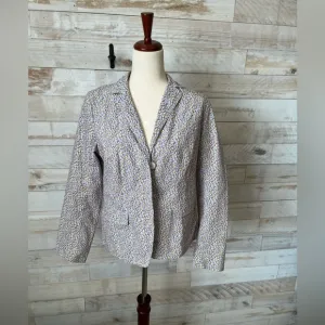 NWT J.Crew floral print blazer size 8