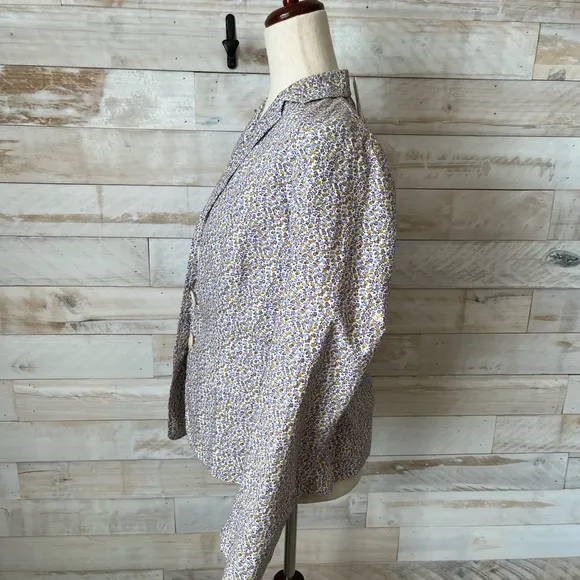 NWT J.Crew floral print blazer size 8
