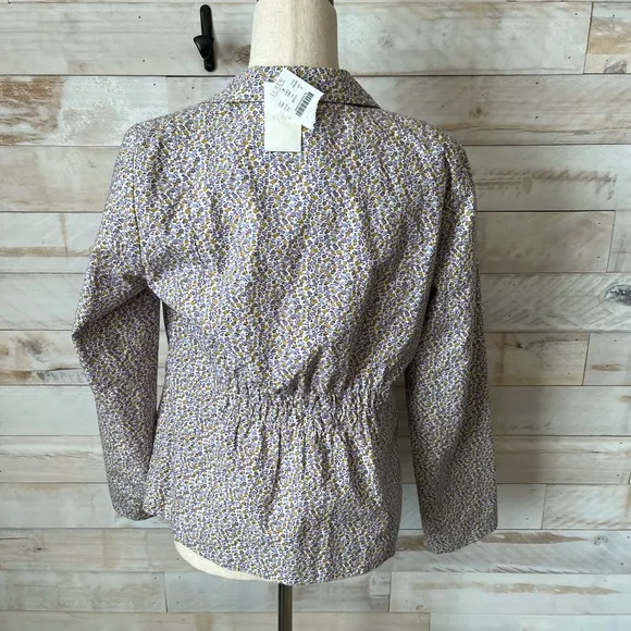 NWT J.Crew floral print blazer size 8