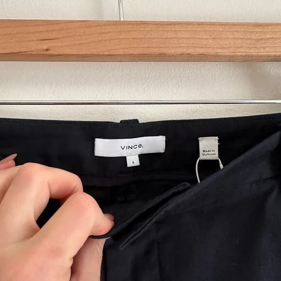NWT Vince Coin Pocket Bermuda Shorts Navy Blue 6