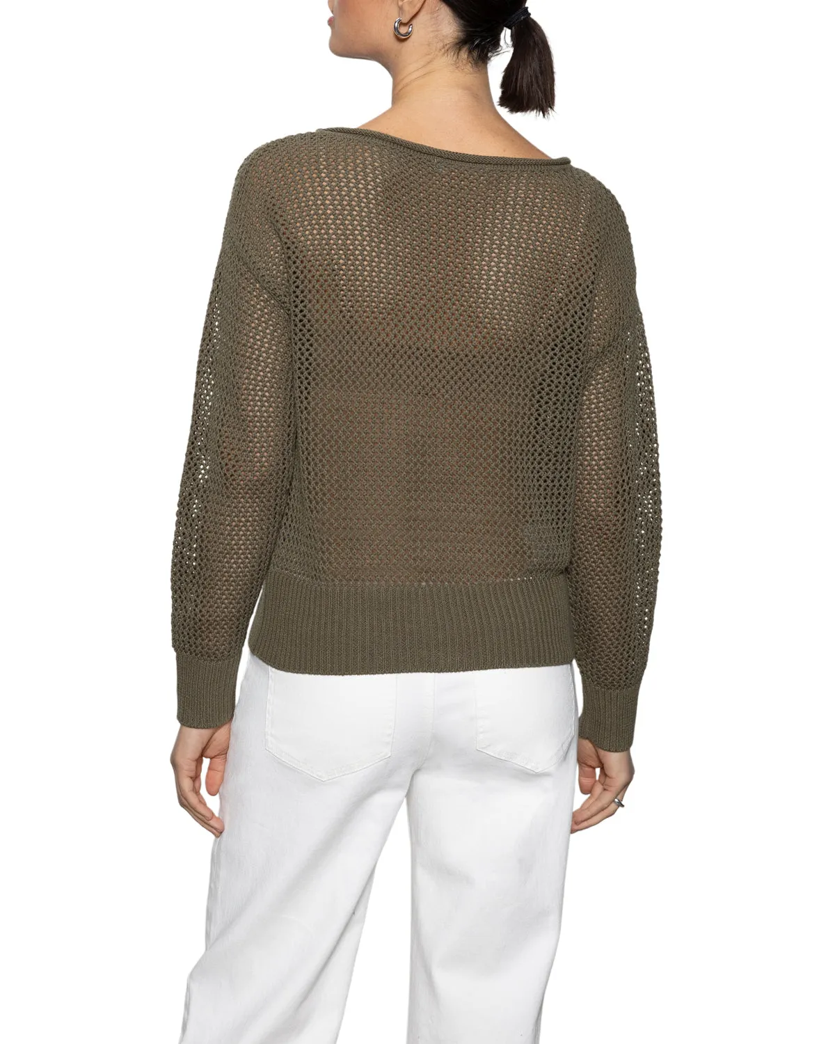 Open Knit Sweater