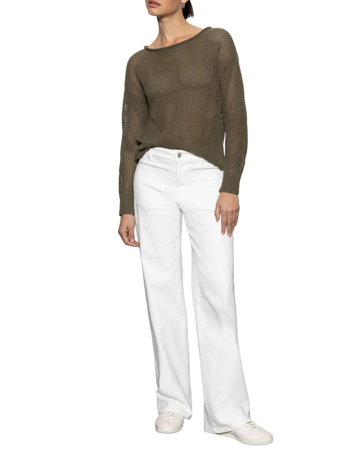 Open Knit Sweater