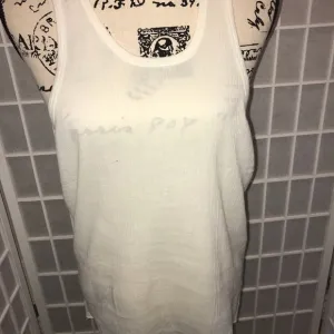 OSAMA WHITE TANK TOP BLOUSE👚