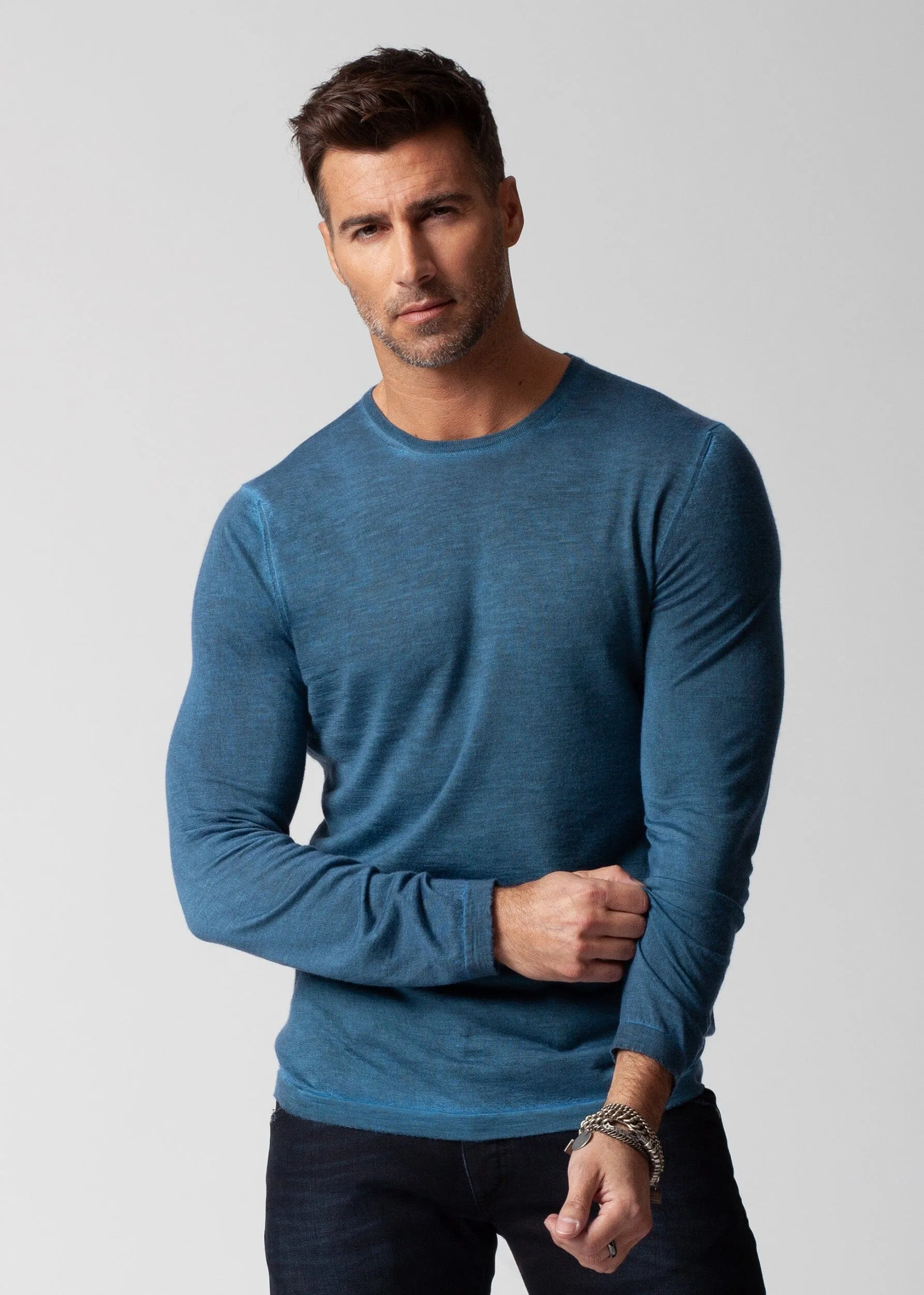OVERDYED CREWNECK SWEATER