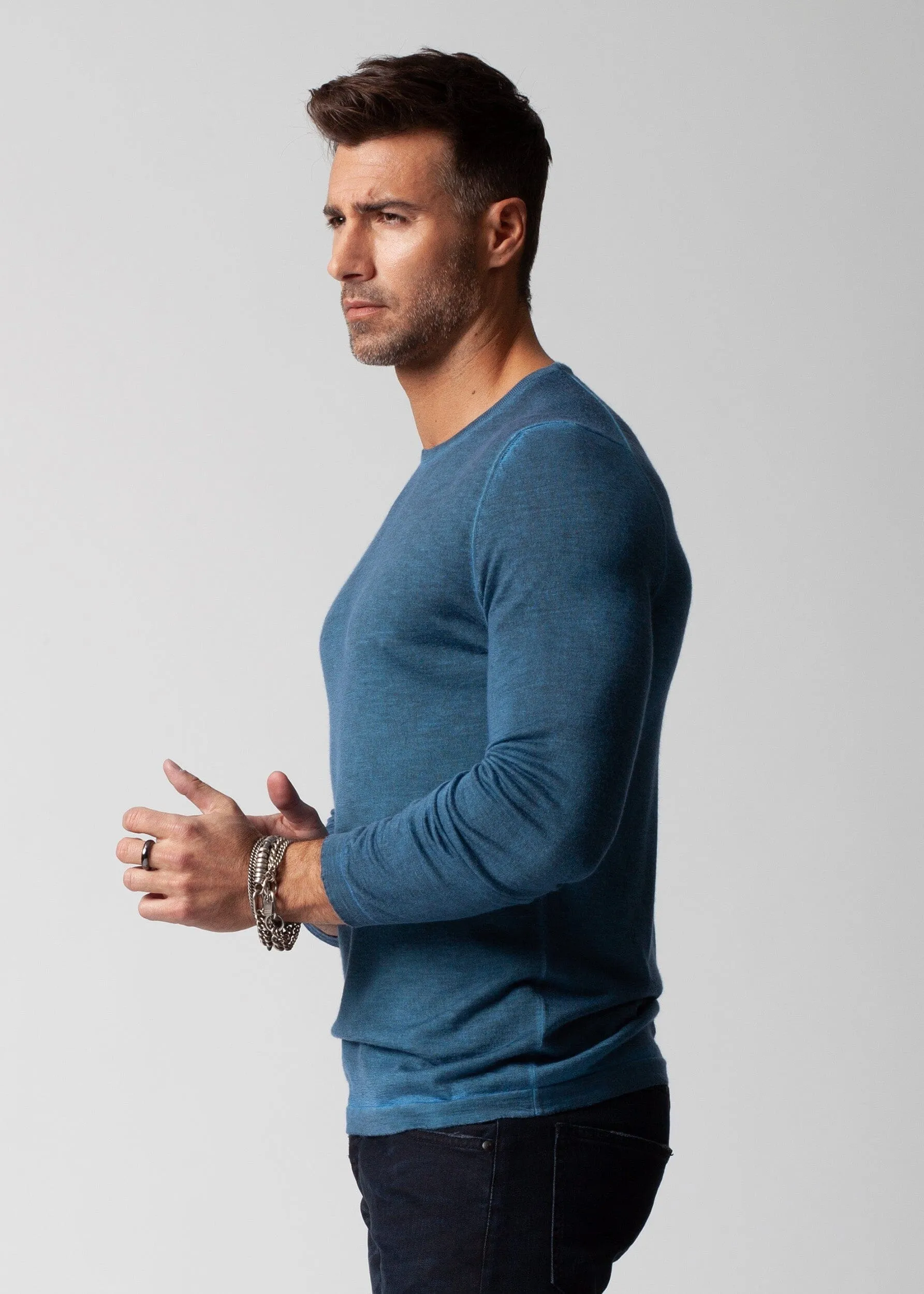 OVERDYED CREWNECK SWEATER