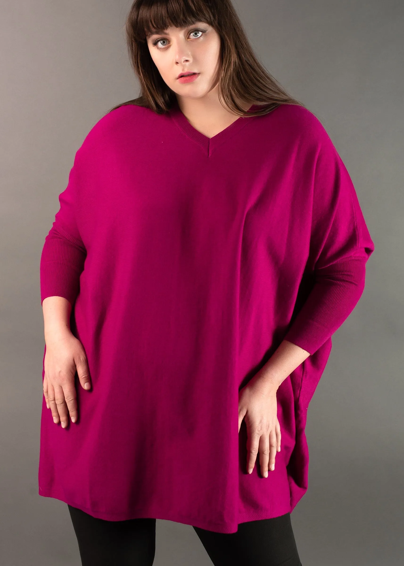 Oversized V neck Sweater