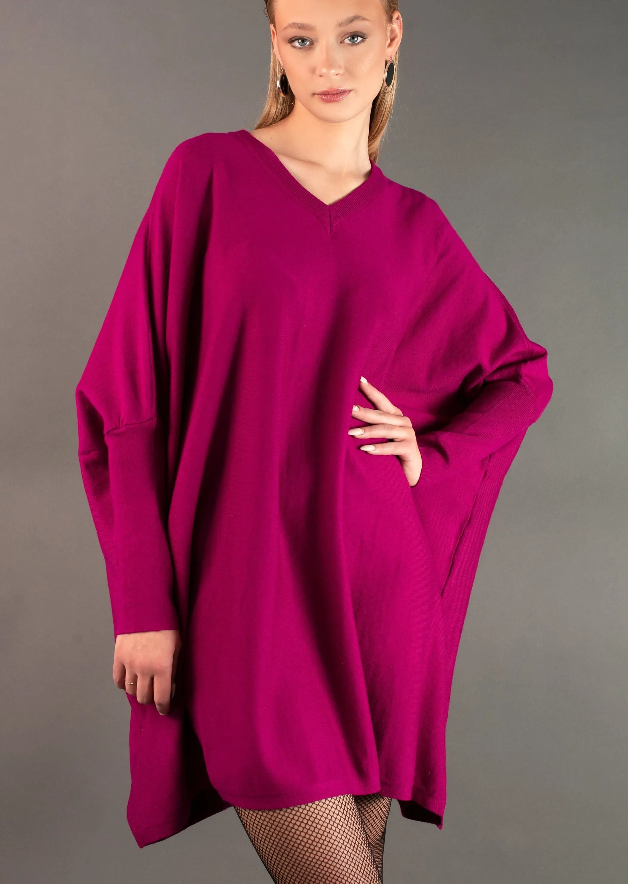 Oversized V neck Sweater