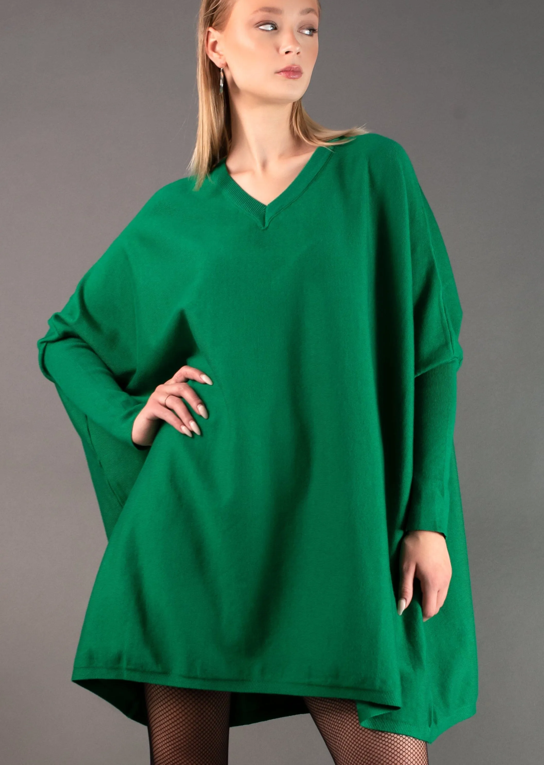 Oversized V neck Sweater