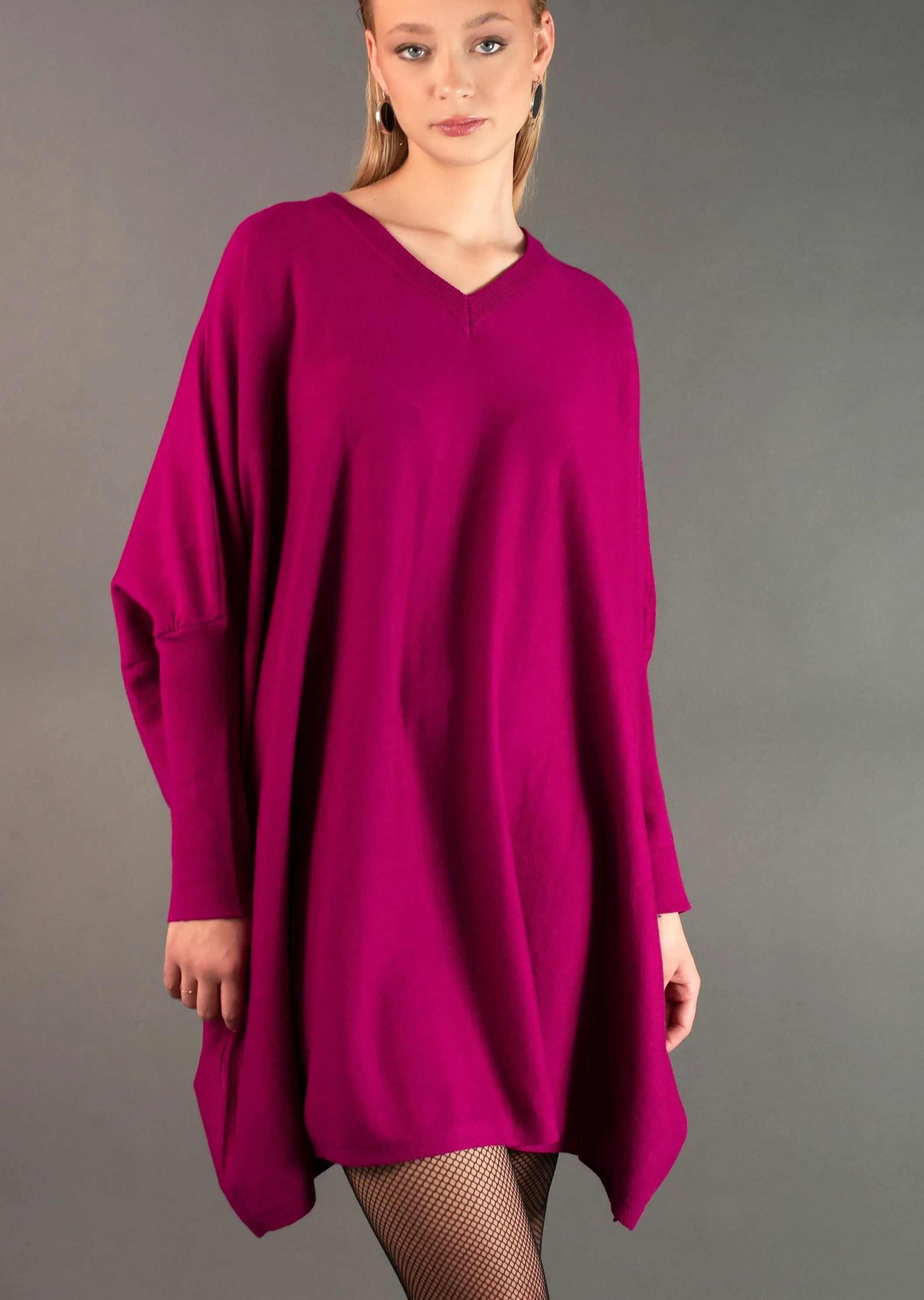 Oversized V neck Sweater