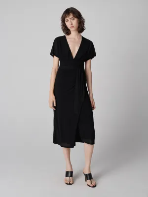 Paisley Wrap Dress