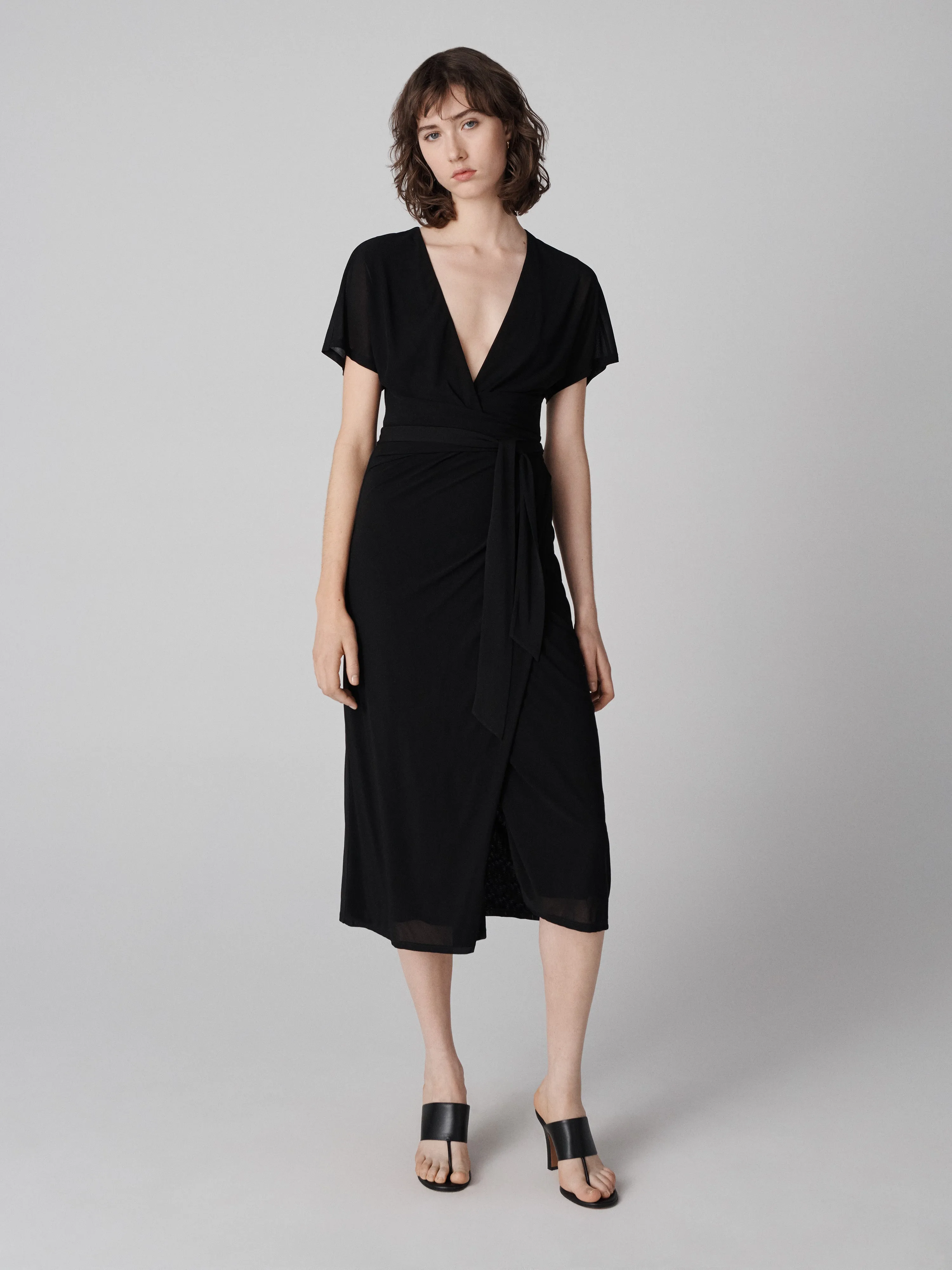 Paisley Wrap Dress