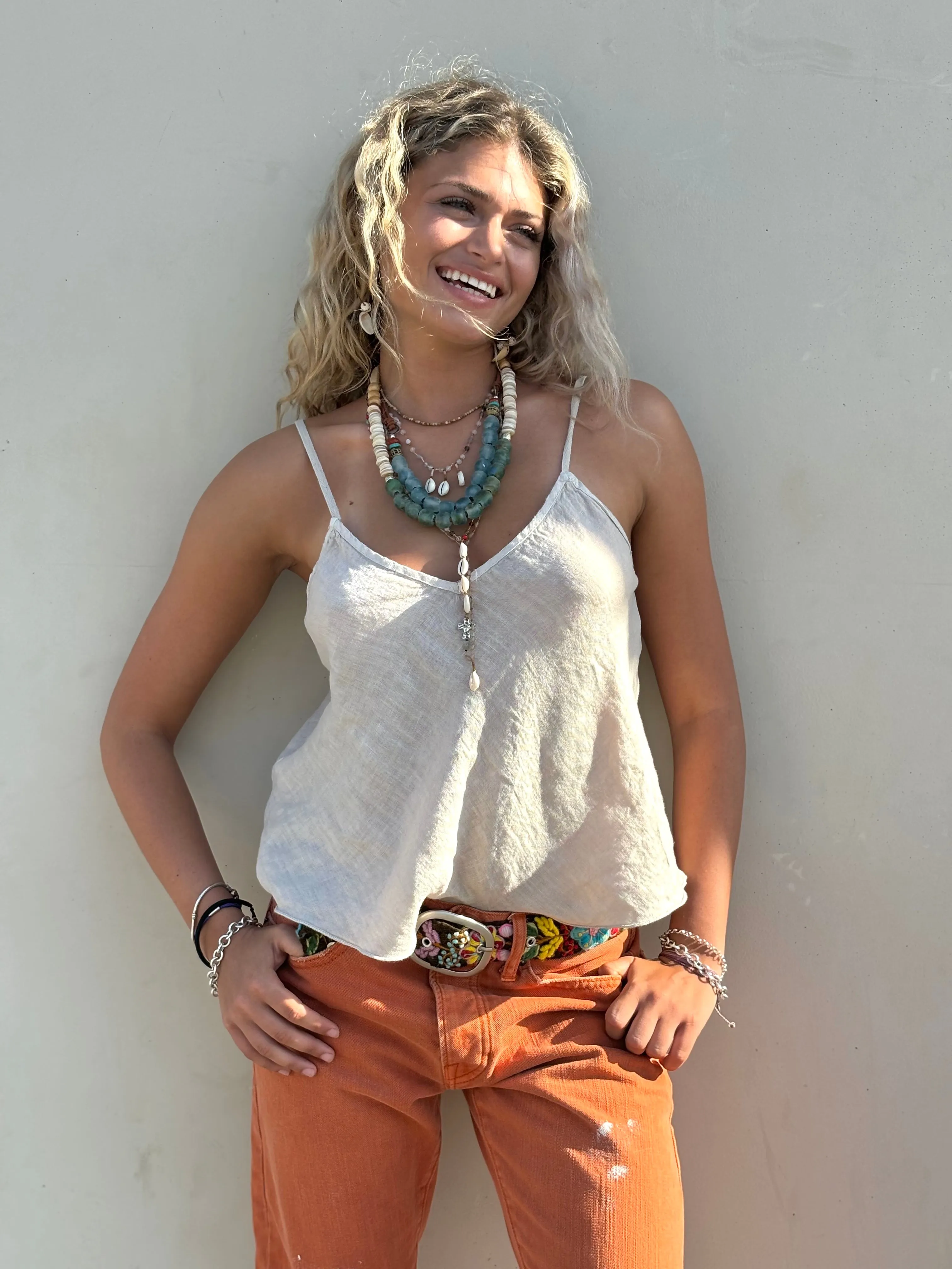 Palermo Linen Top