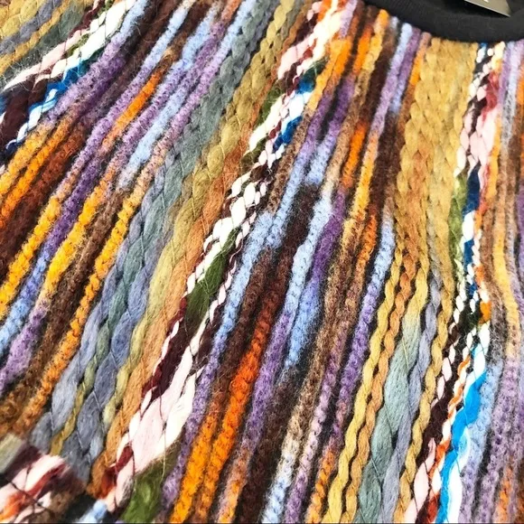Papillon NWT Multicolor Sweater Sleeveless Dress