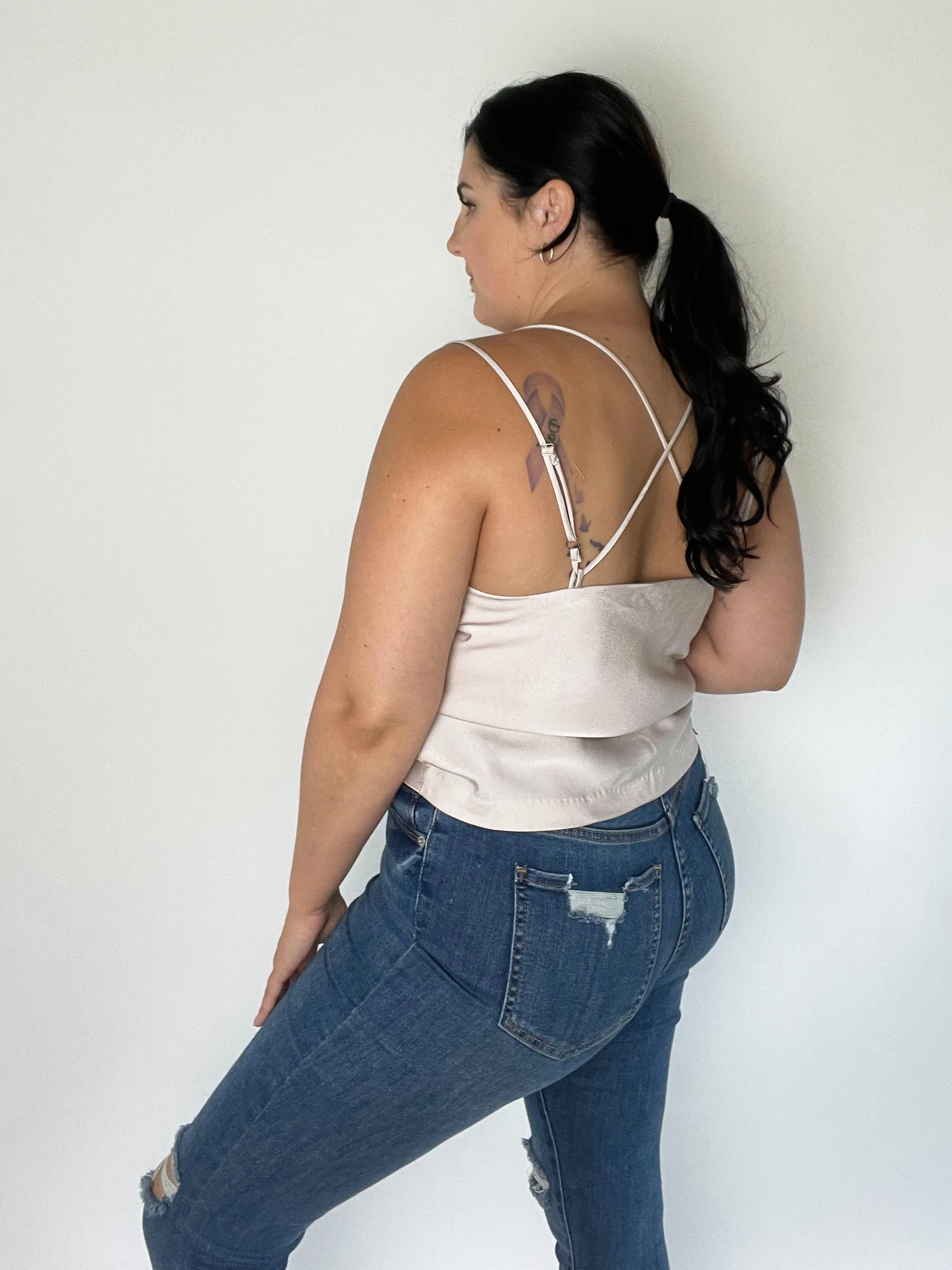 Pearl Silk Tank
