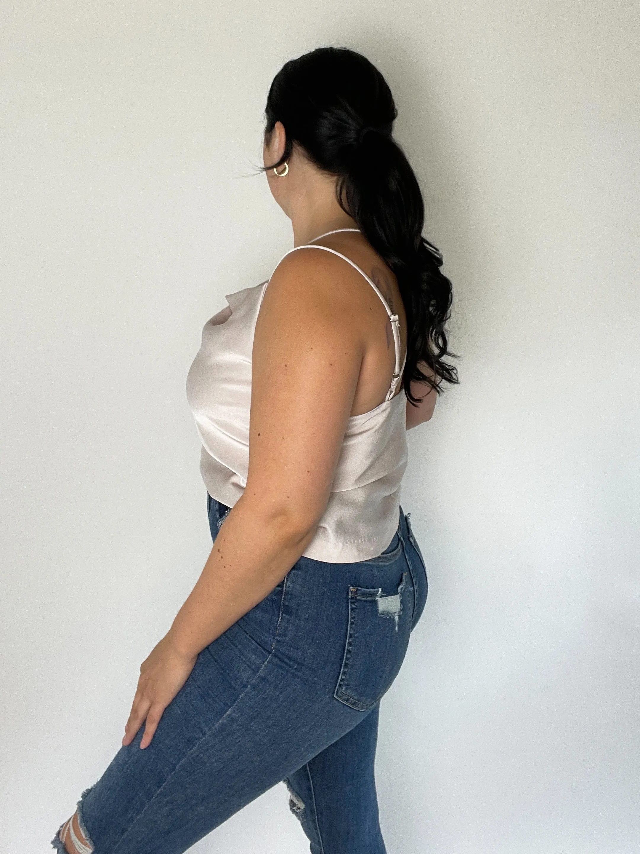 Pearl Silk Tank