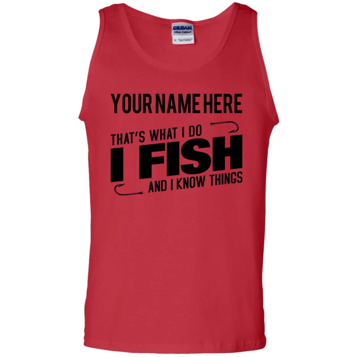 Personalized-That's What I Do Tank Top h