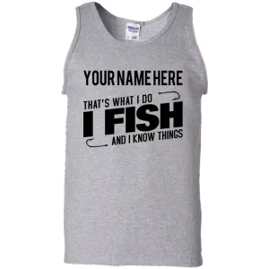 Personalized-That's What I Do Tank Top h