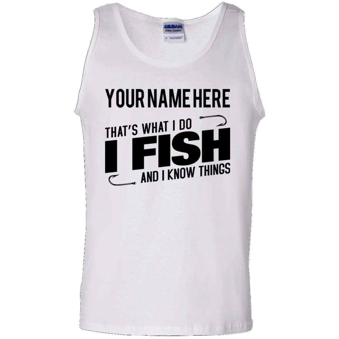 Personalized-That's What I Do Tank Top h
