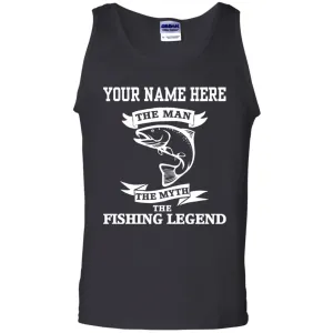 Personalized The Man The Legend Cotton Tank Top a